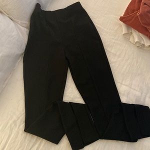 ZARA SPLIT HEM TROUSERS